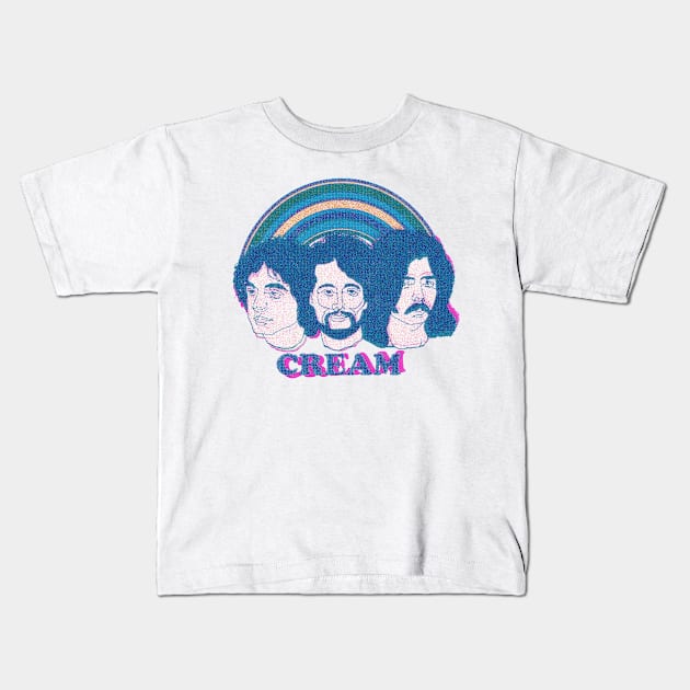 Cream Kids T-Shirt by HAPPY TRIP PRESS